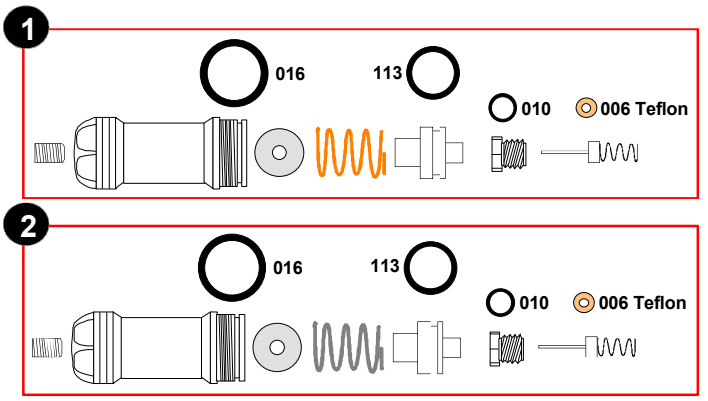 Regulator Seat Seal for Bob Long Intimidator Torpedo and Low Pressure Regulator