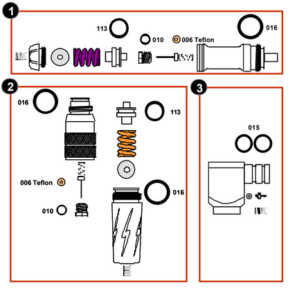 Regulator Seat Seal for Bob Long Intimidator Torpedo and Low Pressure Regulator